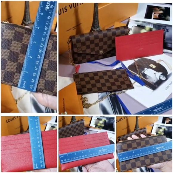 LOUIS VUITTON  Felicie Damier ebene - Picture 7 of 16